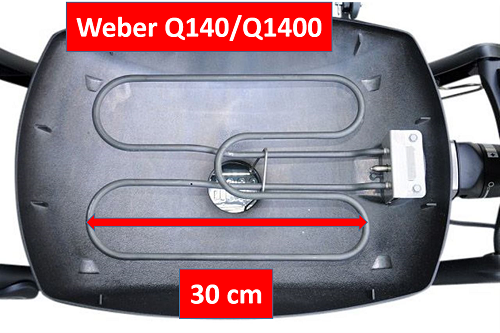 Weber Heizschlange Q1400 Ersatzteil