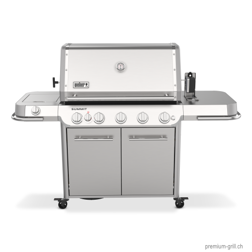 weber summit 2024 gasgrill chromstahl